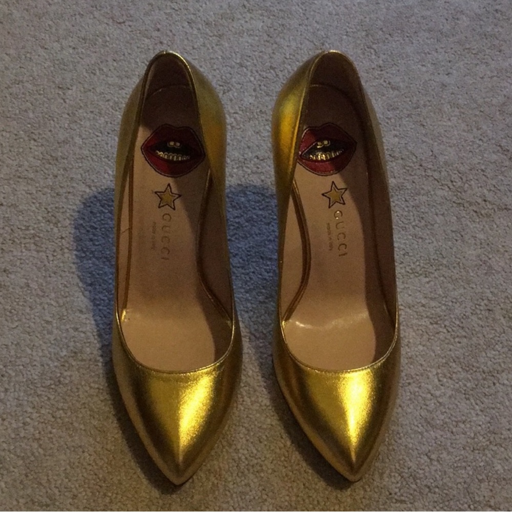 Gucci Gold Metallic - Napa Silk Oro Vecchio - Picture 3 of 5